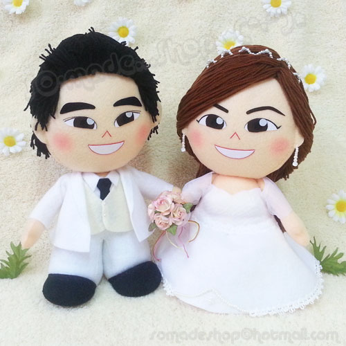 ตุ๊กตาแต่งงาน - ชุดแต่งงานสไตล์เจ้าหญิง-เจ้าชาย