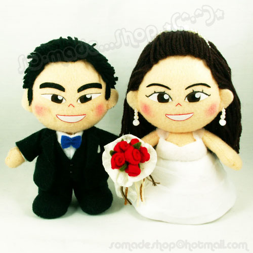 ตุ๊กตาแต่งงาน - แบบชุดแต่งงานสากล